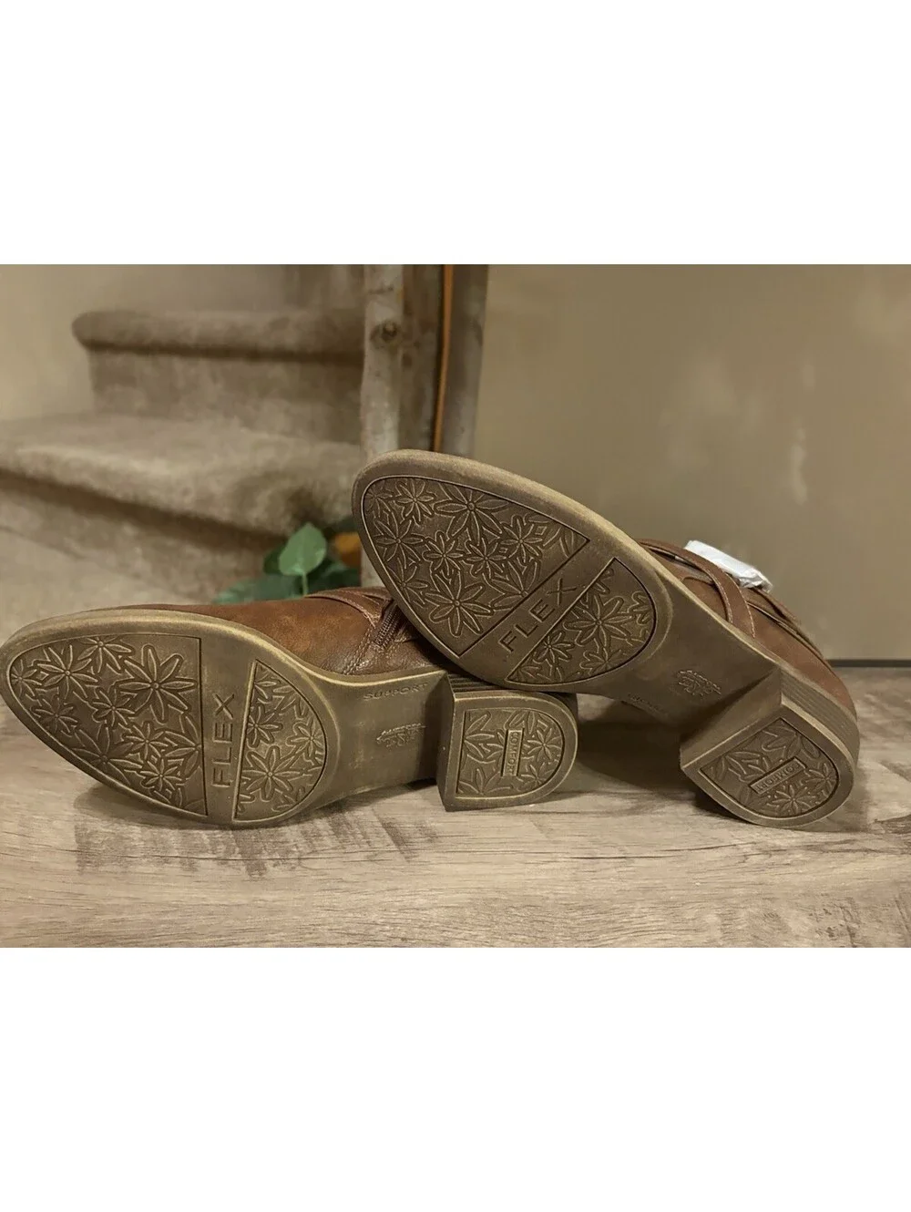 Lifestride Adley Boot Memory Foam Women’s Size 9.5 W In Whiskey New!